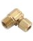 1/4Comp x 3/8MPT Brass Ell