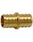 100PK 3/4" Brass Pex Coupling
