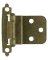 2PK 3/8" AB Inset Hinge