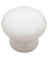 2pk 1-1/4" WHT Ceramic Knob