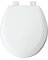 46EC    Toilet Seat WD WHT RND