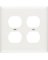 WHT 2G 2DPLX Wall Plate