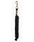 POLY LEAD ROPE W/SNAP - BLACK
