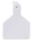 25PK WHT Calf Z Tag