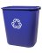 28QT BLU Recycl Waste