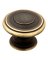 1-3/8 BRZ/GLD Harm Knob