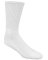 3PK XL WHT Crew Sock