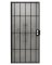 Reg 32"BLK STL Sec Door