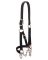 Med Blk Cow Halter W/ Chain