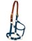 1"AVG Navy Break Halter