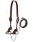 MED BRN 4H Show Halter