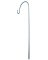 36" BLK Shepherd Hook