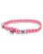 12" ADJ PNK Cat Collar