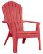 RED Adirondack Chair