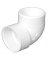 00333   Elbow Vent 2" PVC 90DEG