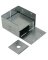 Simpson Strong-Tie AB Series ABW44Z Post Base, 4 x 4 in Post, Steel, ZMAX