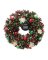 20"Red/GR Tinsel Wreath