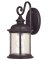 1LGT BRZ Wall Lantern