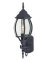 1LGT BLK Wall Lantern
