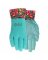Ladies Canv/Dot Gloves