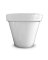 PCS6-W  Planter 6.5" WHT Cera