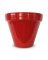 PCS8-R  Planter 8.5" RED Cera