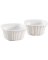 2PK 7OZ WHT SQ Ramekin