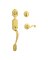 Arlington Pol Brass Handleset