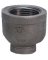 1-1/4 x 3/4"  Black Coupling