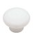 10PK 1-3/8"WHT RND Knob