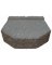 162004  Castlewall Block 12" GRY