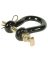 1" BLK Straight Clevis
