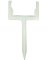 11x5 White Downspout Post