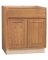 30"Oak Sink Bas Cabinet