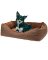 BRN/Tan PRM Pet Bed