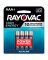 RAYO4PK AAA ALK BATTERY