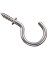 30pk 1" Nickel Cup Hooks