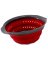 4QT RED/GRY Colander