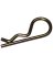 Double HH 50880 Hitchpin Clip, 3-3/4 in L, Spring Steel, Zinc Plated
