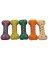 4"PolkaDot Bone Dog Toy