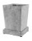 5"Slate WTHR SQ Planter