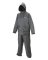 Adult MED BLK Rain Suit