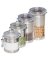 4PK SS Stor Canisters