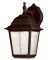 9W BLK LED Wall Lantern