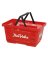 TV 12PK RED Hand Basket