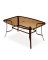 DINING TABLE, GLS CONCORD 58"X40