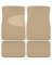 4PC Tan Carpet FLR Mat