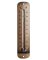 12" BRZ MTL Thermometer