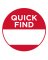 250CT QuickFind Sticker