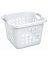 19" WHT Laundry Basket